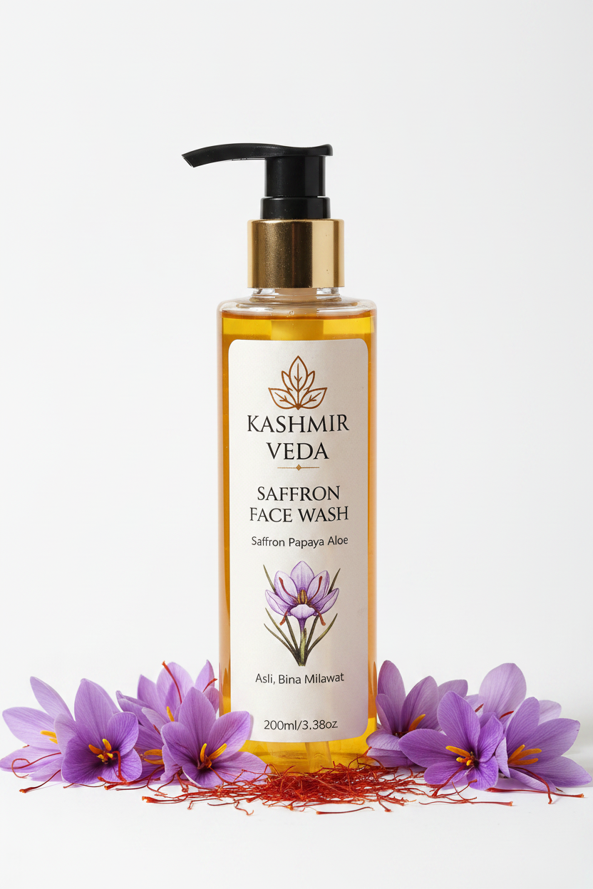 Kashmir Veda Saffron Face Wash
