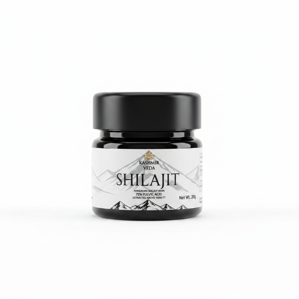 Kashmir Veda Shilajit with original label